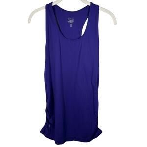 Athleta Purple Racerback Scoop Neck Yoga Tank Top Women's Large